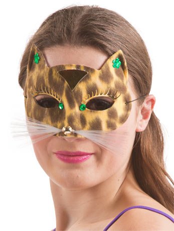 Leopard Cat Mask - Simply Fancy Dress