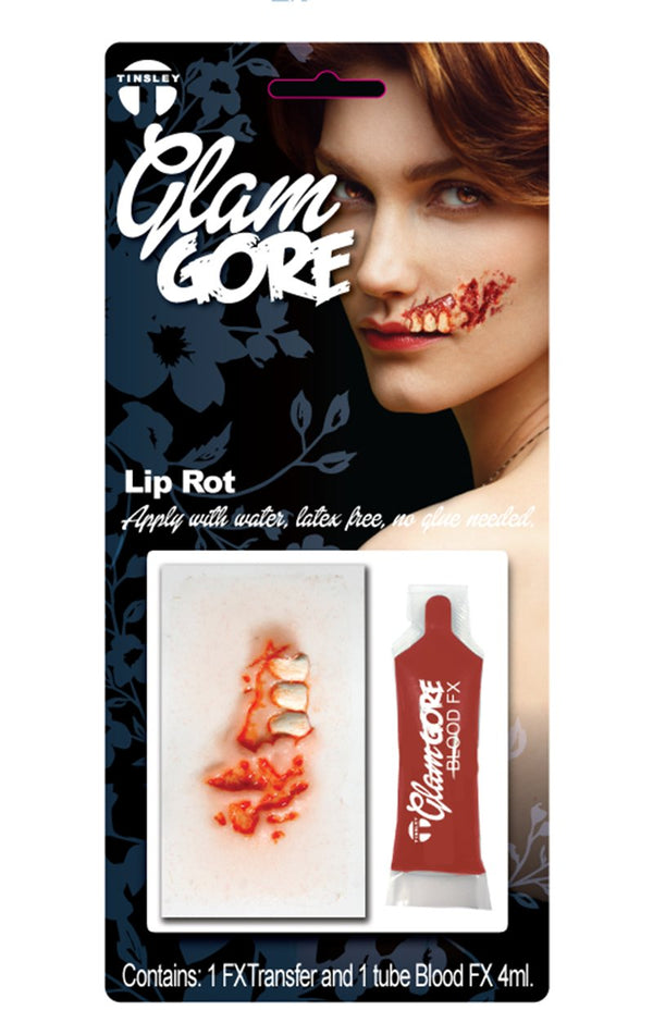 Lip Rot Glam Gore - Simply Fancy Dress