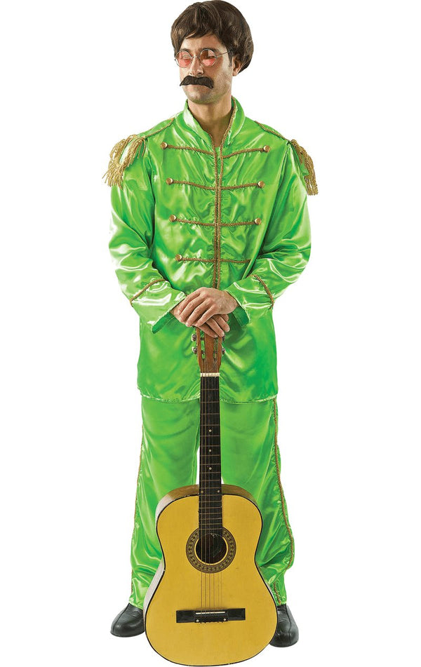 Lonely Hearts Band Costume - Green - Simply Fancy Dress
