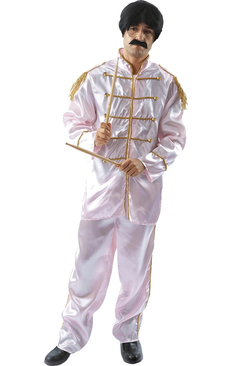 Lonely Hearts Band Costume - Pink - Simply Fancy Dress