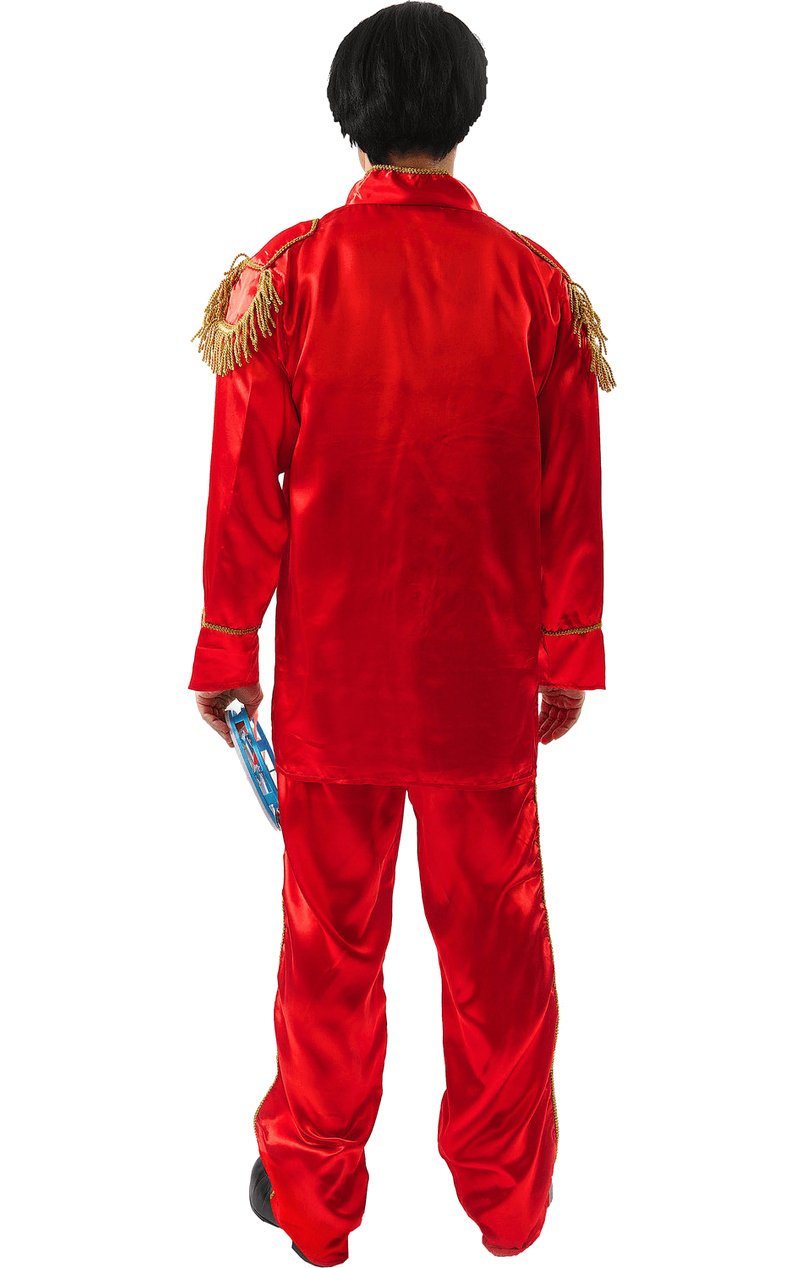 Lonely Hearts Band Costume - Red - Simply Fancy Dress