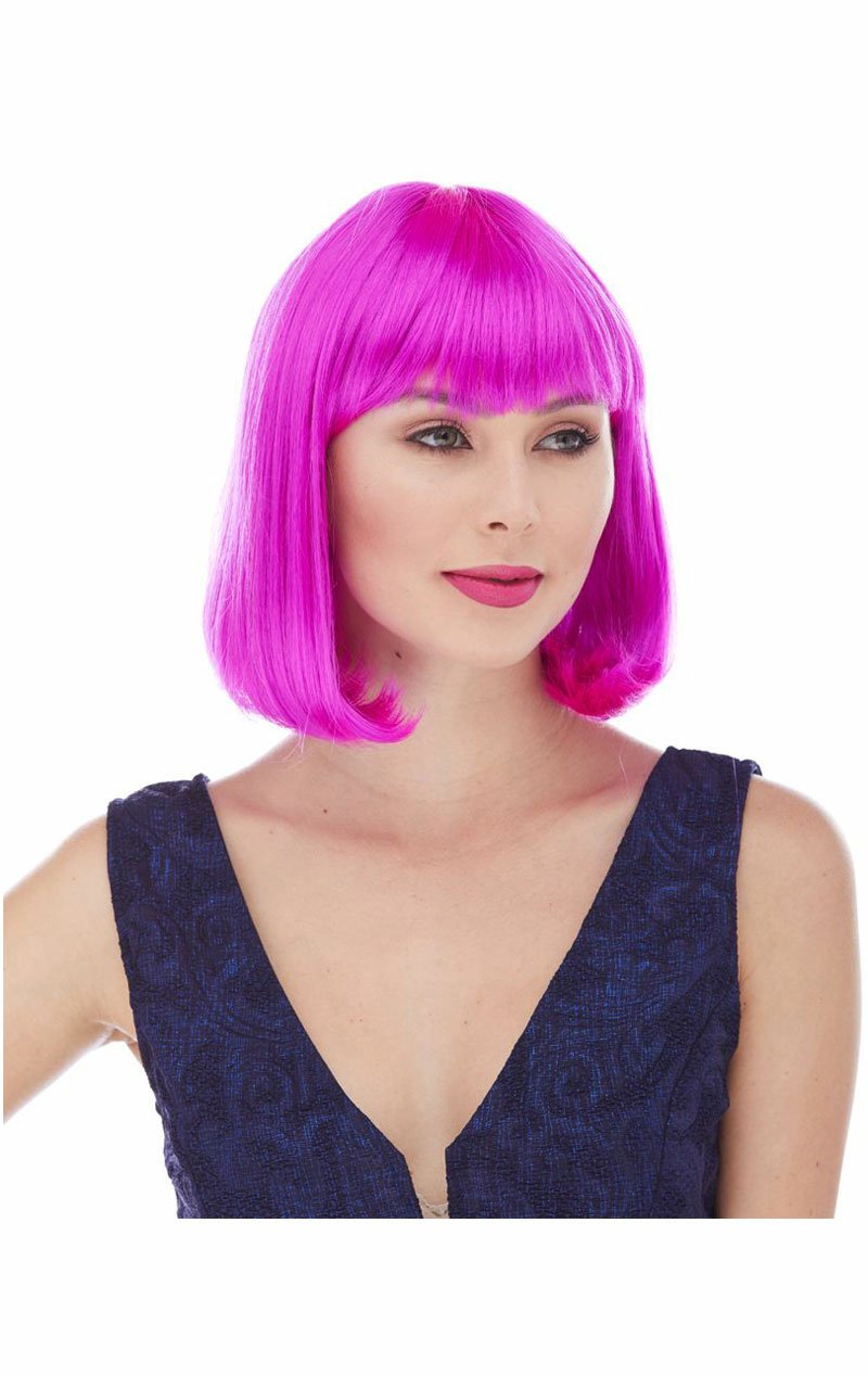 Magenta Cindy Wig - Simply Fancy Dress