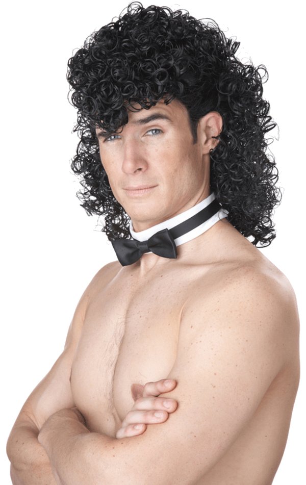 Male Stripper Wig and Collar - Simply Fancy Dress