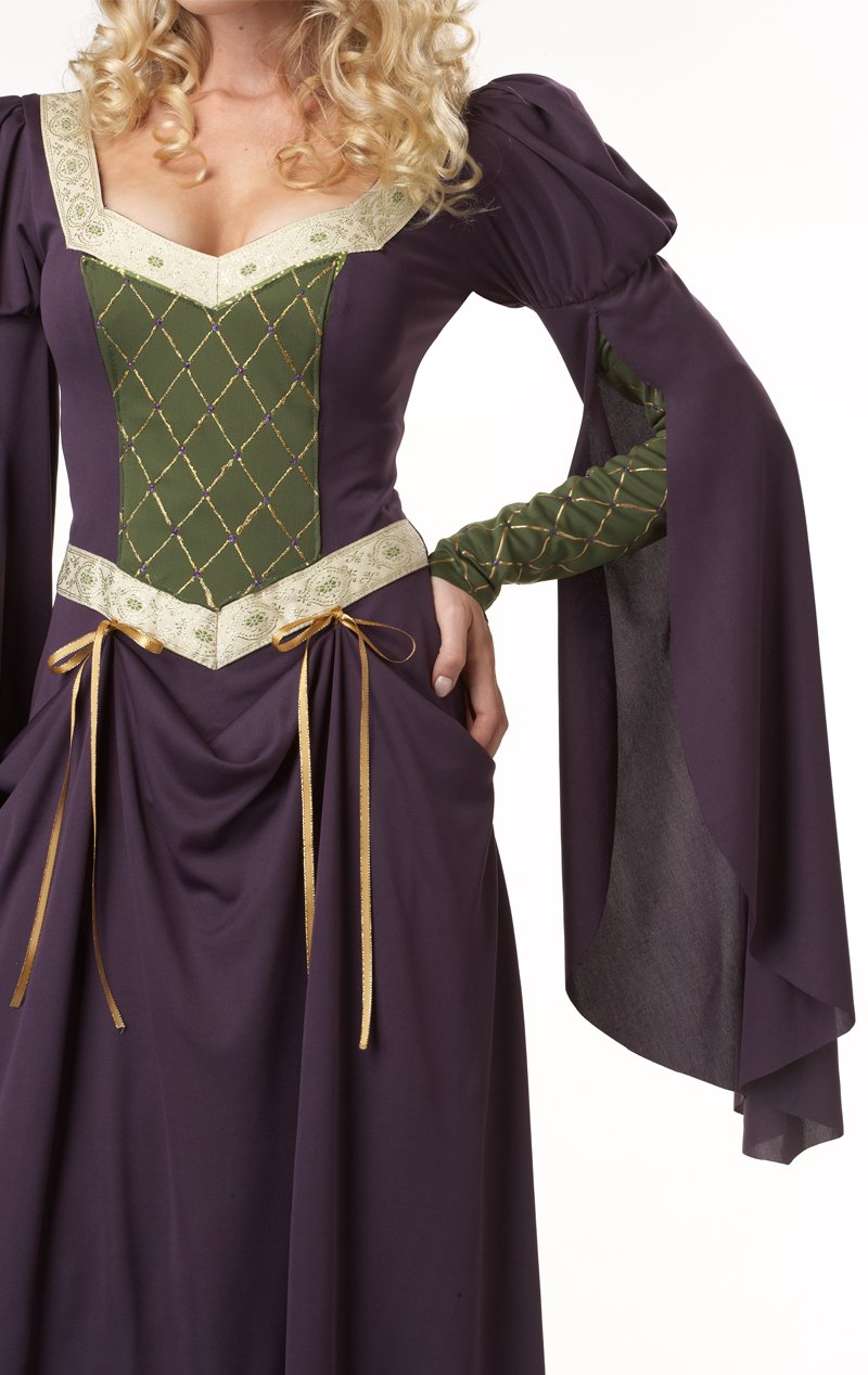 Medieval Lady in Waiting Costume - Simply Fancy Dress