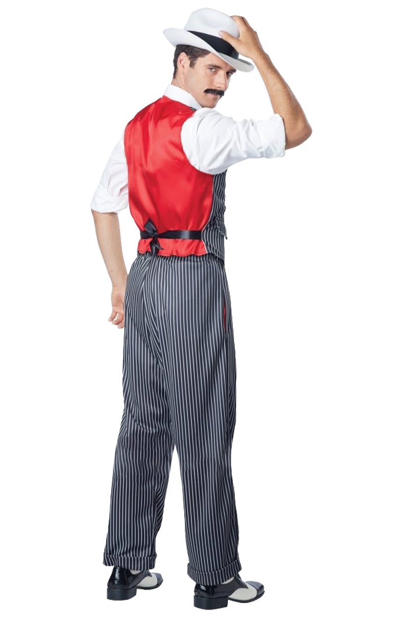 Mens 1920s Pinstripe Mobster Costume - Simply Fancy Dress