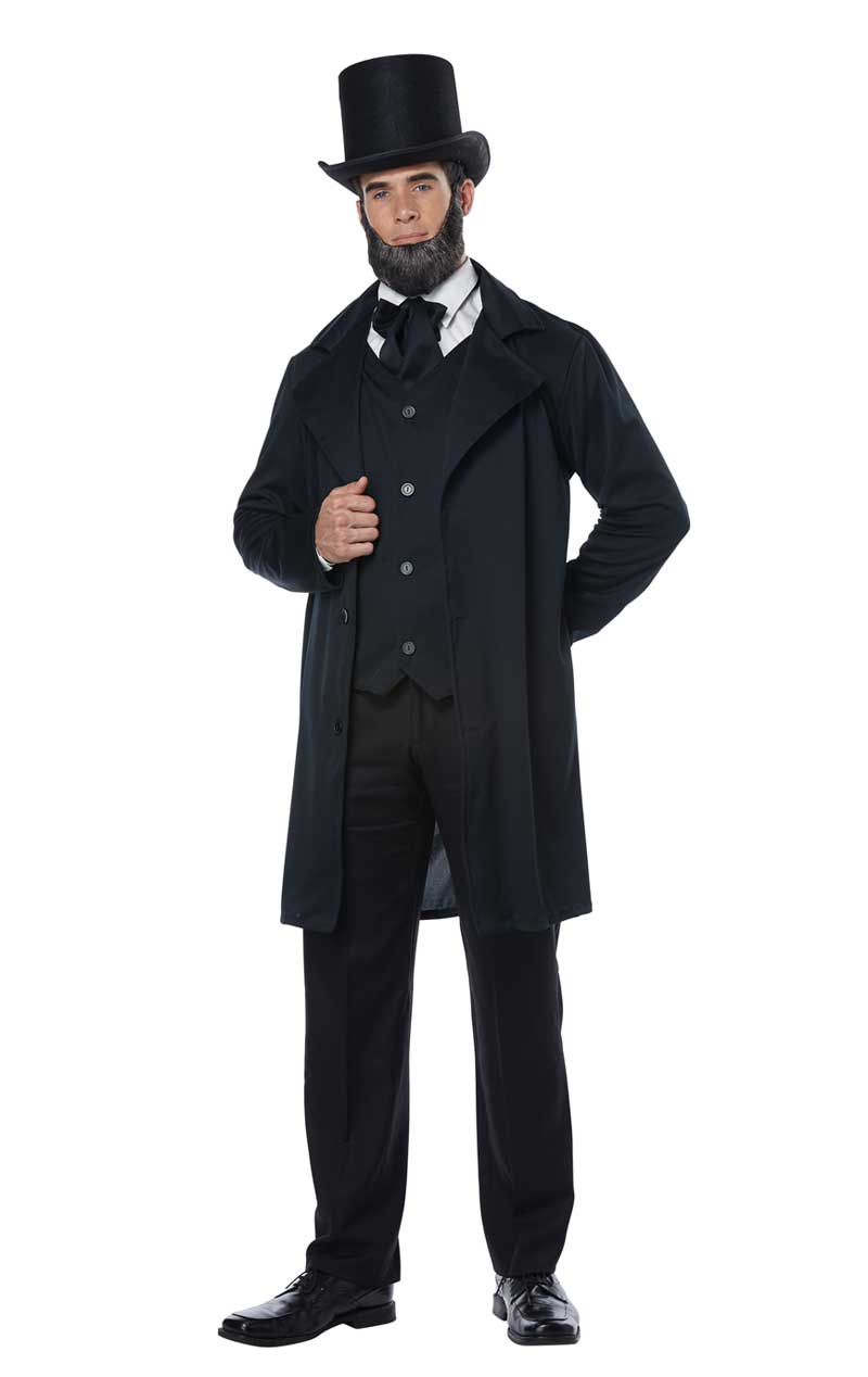 Mens Abraham Lincoln/Frederick Douglass Costume - Simply Fancy Dress