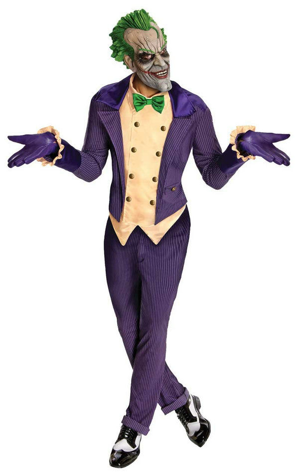 Mens Arkham Joker Costume - Simply Fancy Dress