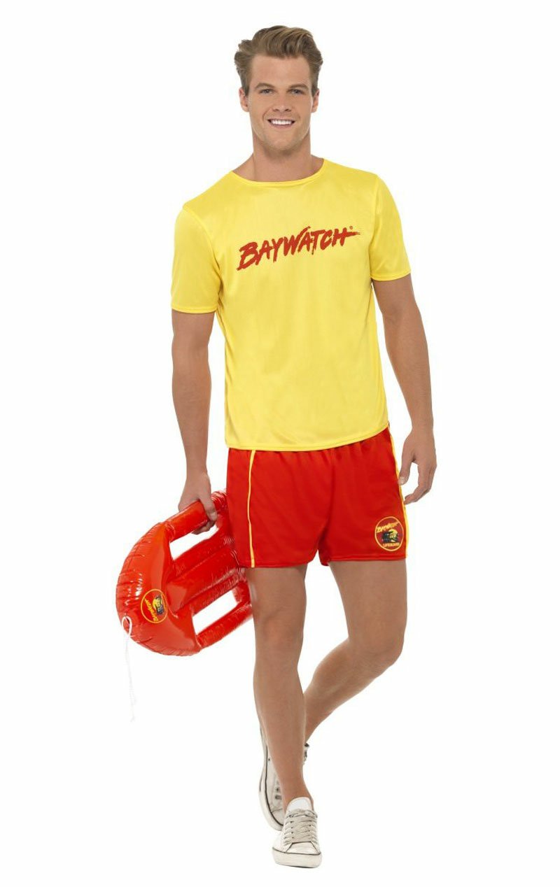 Mens Baywatch Beach Costume - Simply Fancy Dress