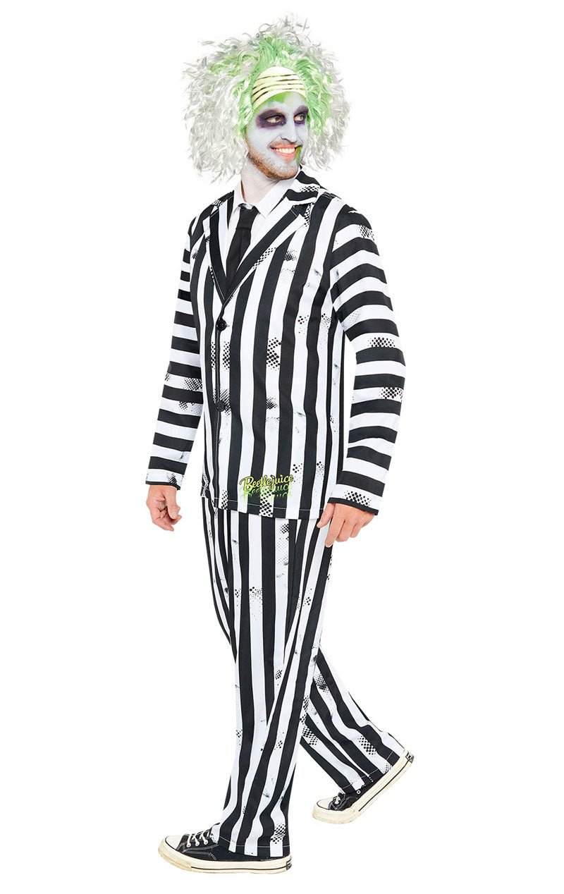 Mens Beetlejuice Costume - Simply Fancy Dress