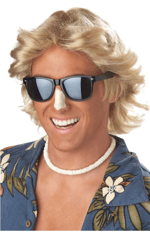 Mens Blonde 70s Wig - Simply Fancy Dress