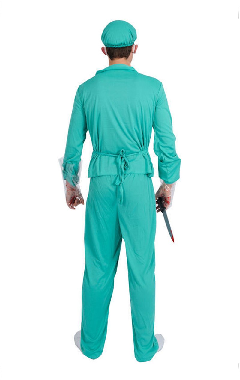 Men's Bloody Surgeon Halloween Costume - Simply Fancy Dress