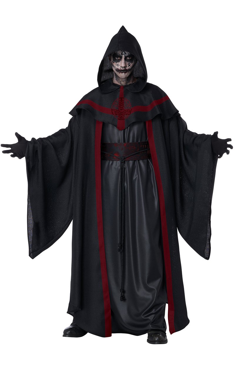 Mens Dark Rituals Robe Costume - Simply Fancy Dress