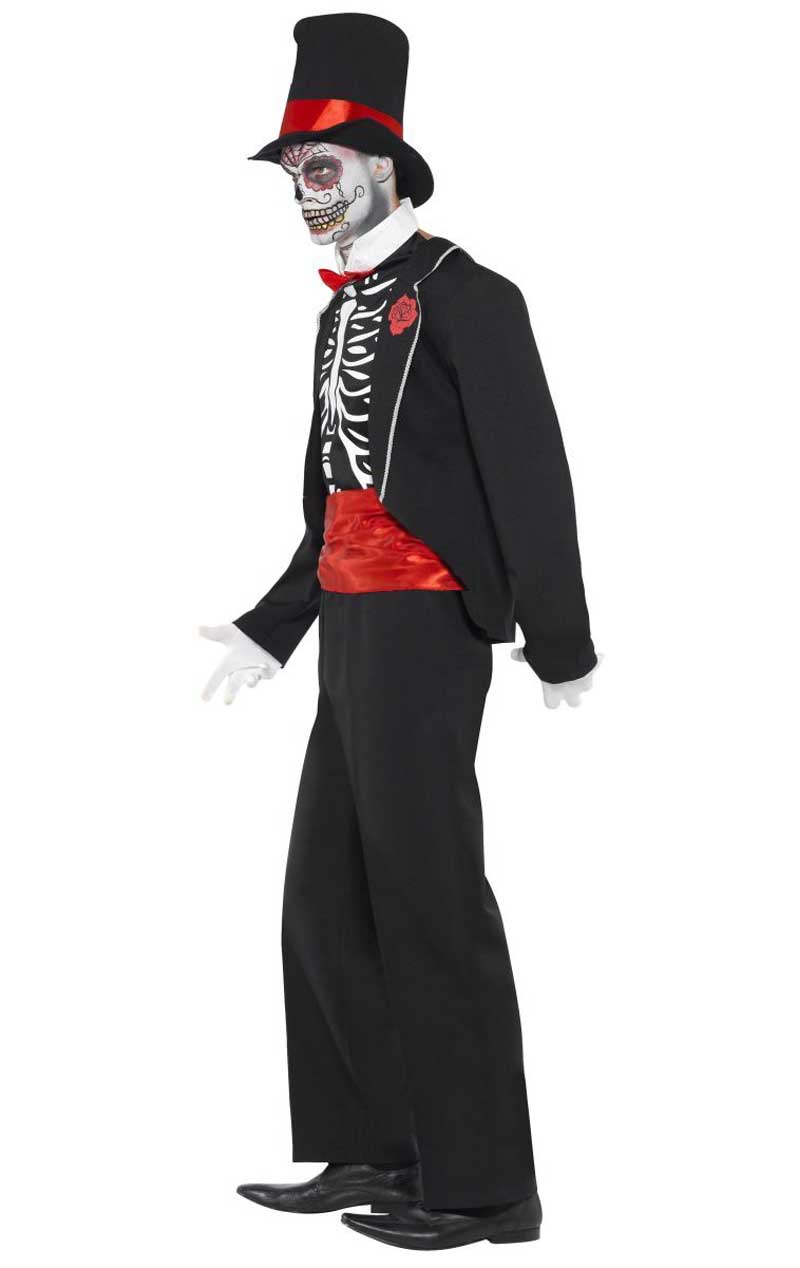 Men's Day of the Dead Costume - Simply Fancy Dress