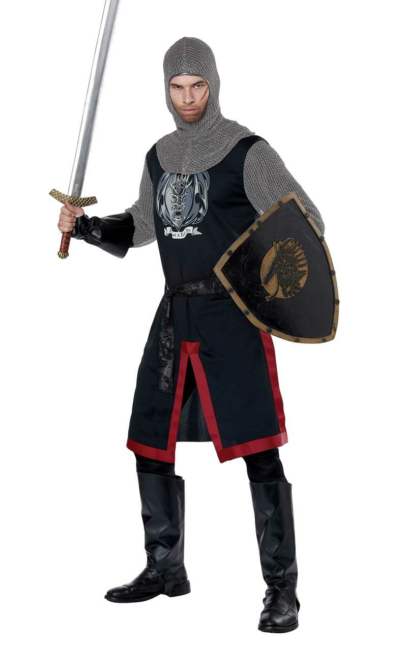 Mens Dragon Knight Costume - Simply Fancy Dress