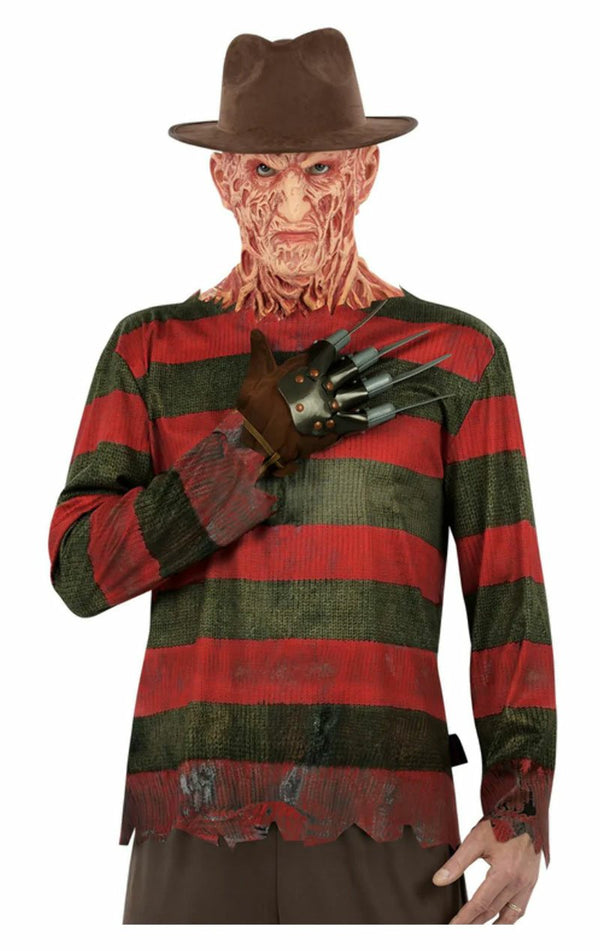 Mens Freddy Krueger Halloween Costume Kit - Simply Fancy Dress