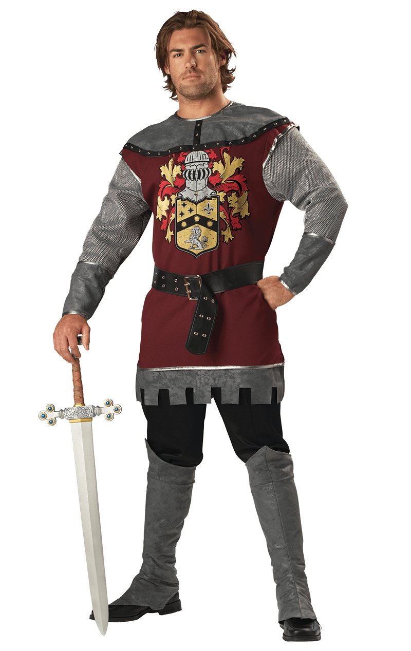 Mens Noble Knight Costume - Simply Fancy Dress