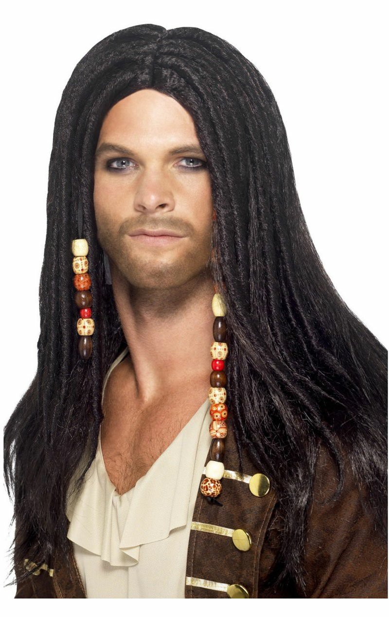 Men's Pirate Wig - Simply Fancy Dress