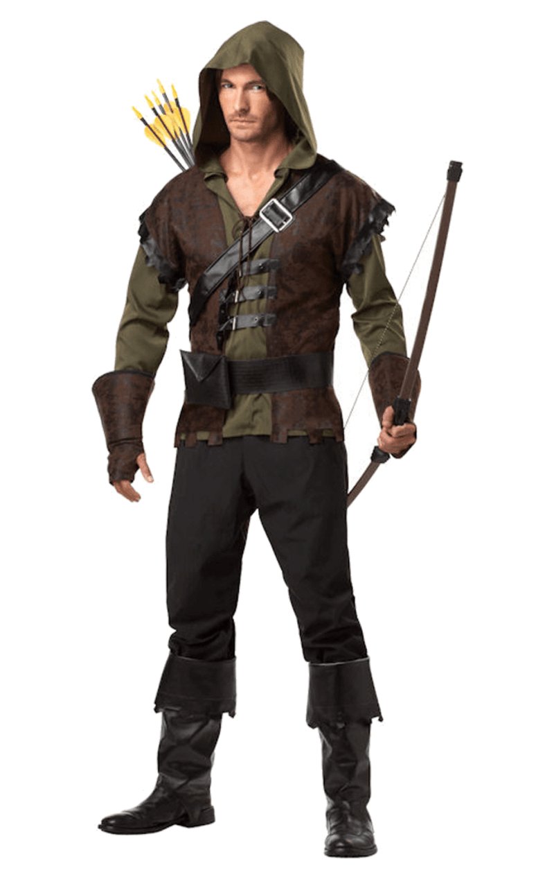 Mens Robin Hood Fancy Dress Costume - Simply Fancy Dress