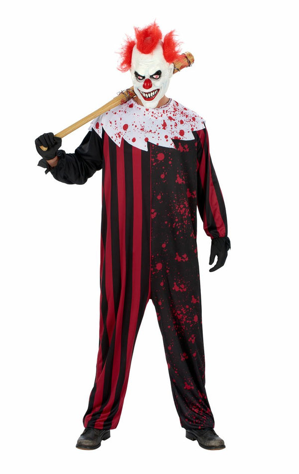 Mens Scary Clown Costume - Simply Fancy Dress