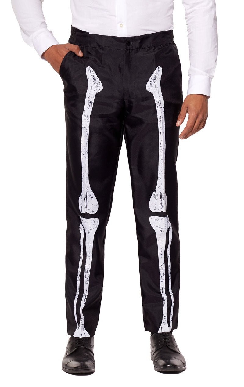 Mens SuitMeister Skeleton Grunge Suit - Simply Fancy Dress