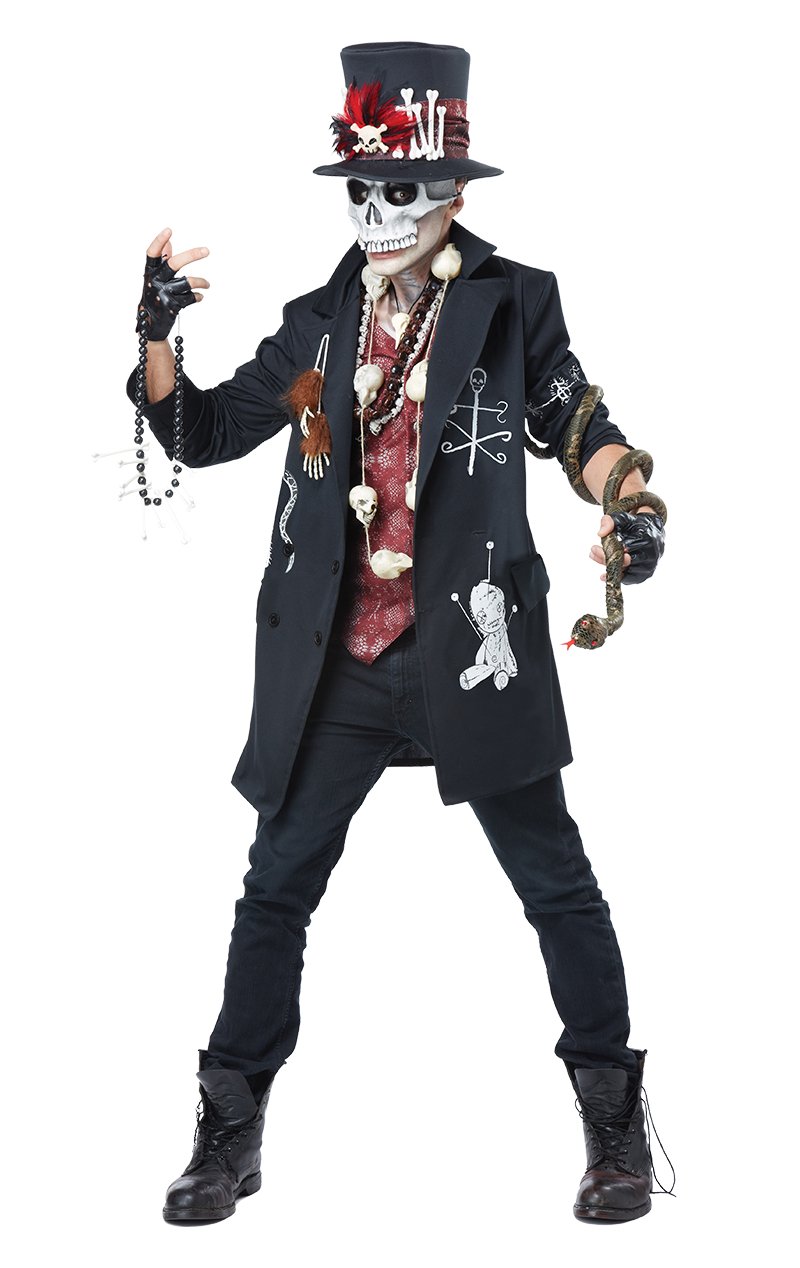 Mens Voodoo Dude Costume - Simply Fancy Dress