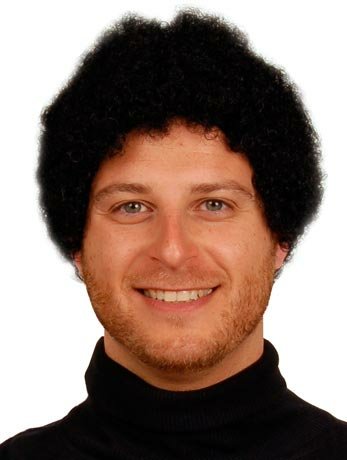 Mini Afro Black Wig - Simply Fancy Dress