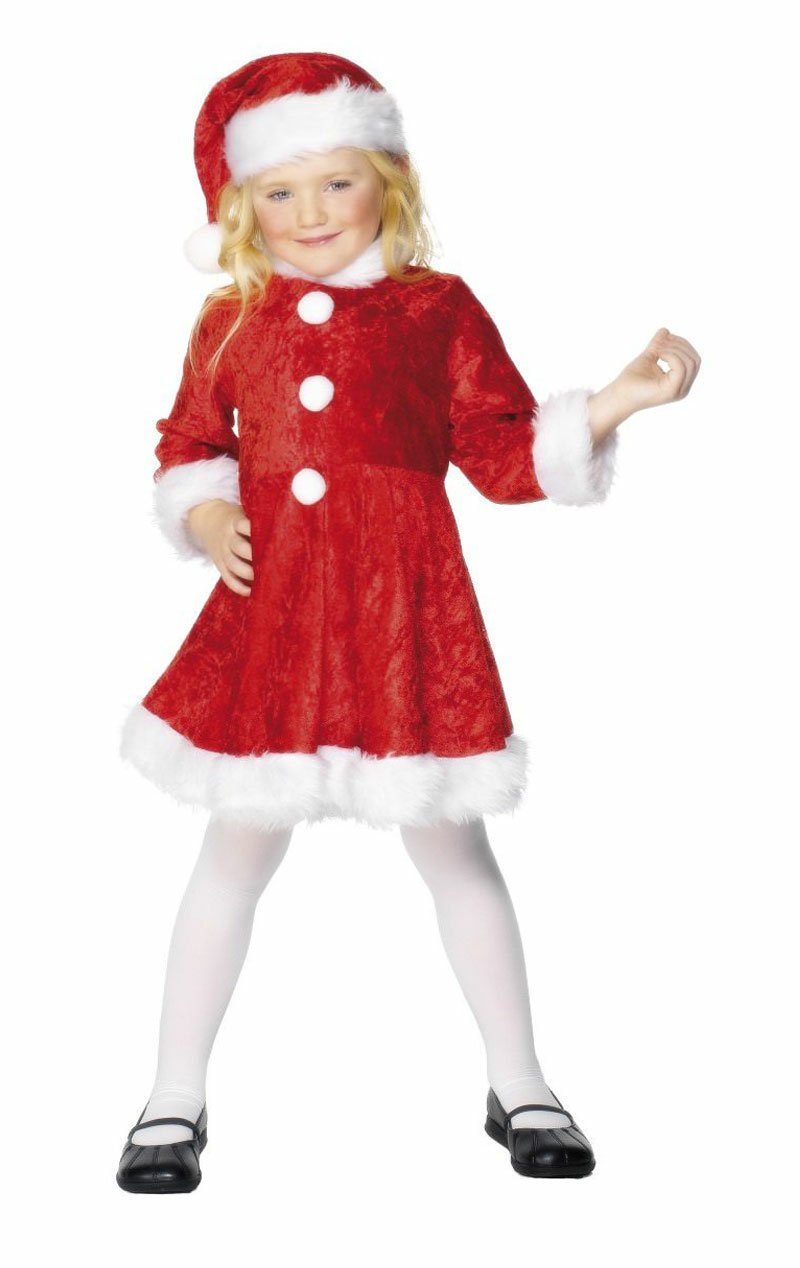 Mini Miss Santa Costume - Simply Fancy Dress