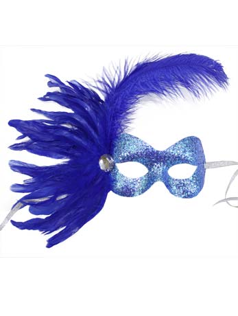 Missy Turquoise Mask - Simply Fancy Dress