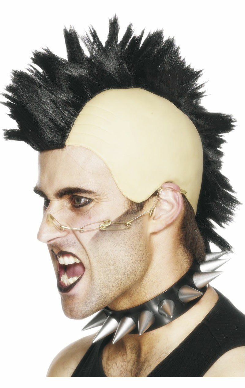 Mohican Wig (Black) - Simply Fancy Dress