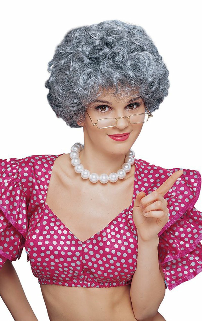 Mom Short Grey Wig - Simply Fancy Dress