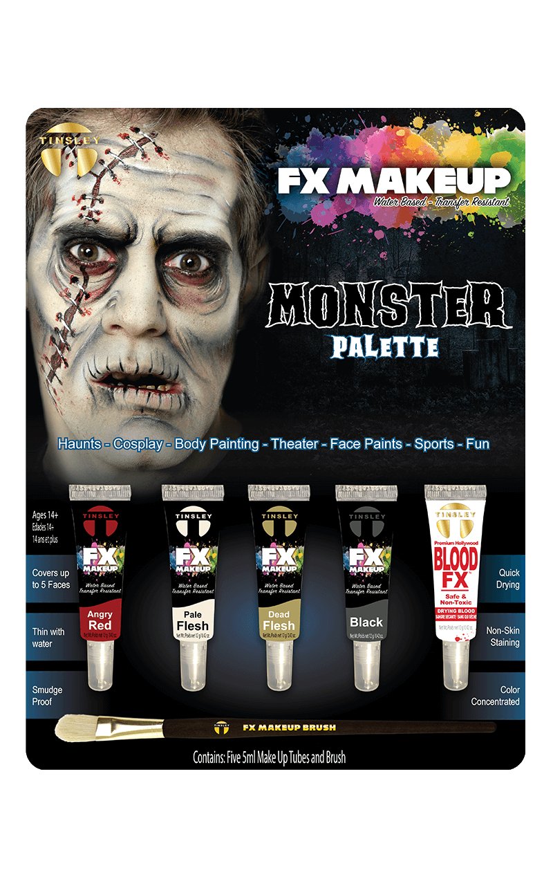 Monster Palette FX Makeup Kit - Simply Fancy Dress