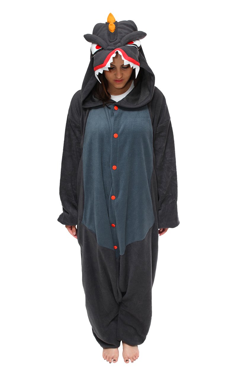 Monster Z Black Onesie Costume - Simply Fancy Dress