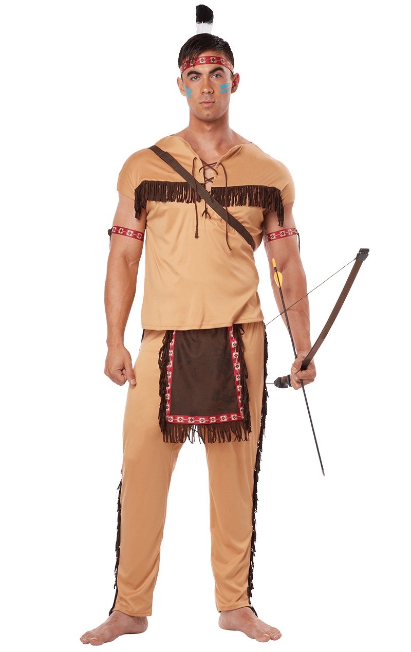 Native American Warrior Costume - Simply Fancy Dress