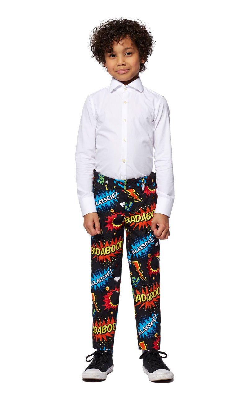 OppoSuits Kids Badaboom Suit - Age 2 - Simply Fancy Dress