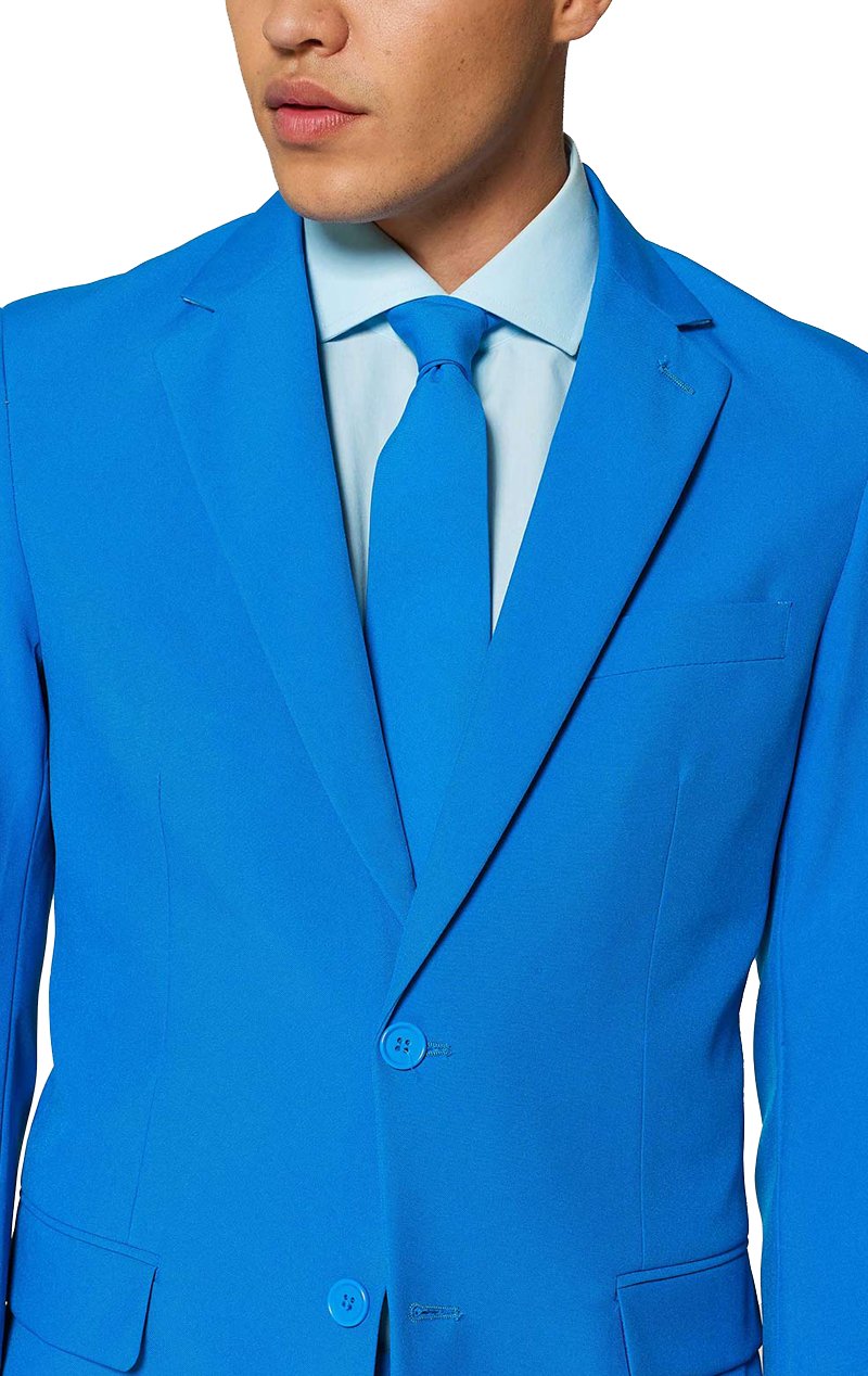 OppoSuits Mens Blue Steel Suit - Simply Fancy Dress