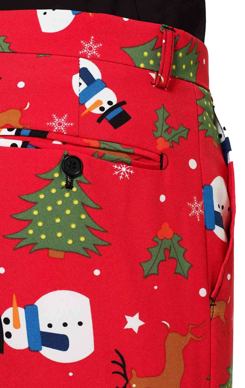 OppoSuits Mens Christmaster Christmas Suit - Simply Fancy Dress