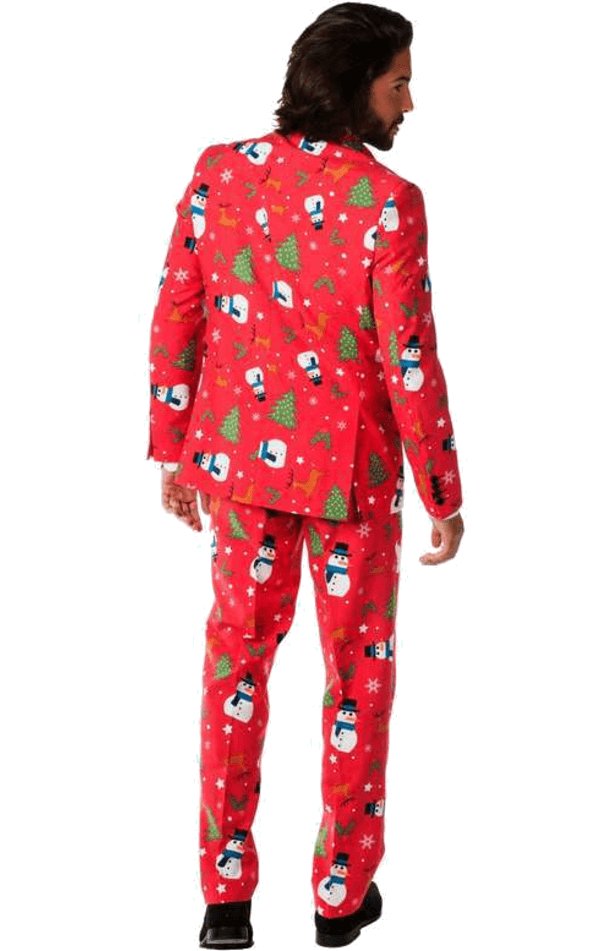 OppoSuits Mens Christmaster Christmas Suit - Simply Fancy Dress