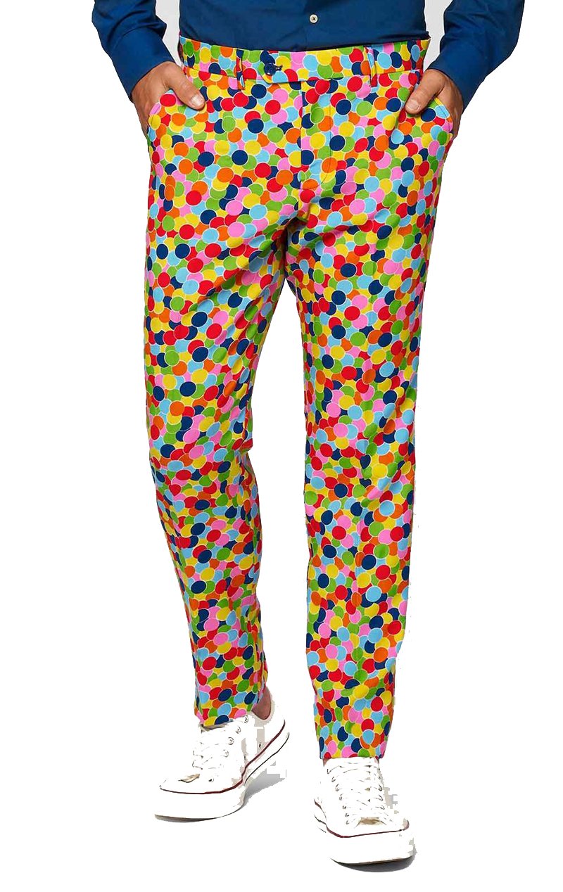 OppoSuits Mens Confetteroni Suit - Simply Fancy Dress