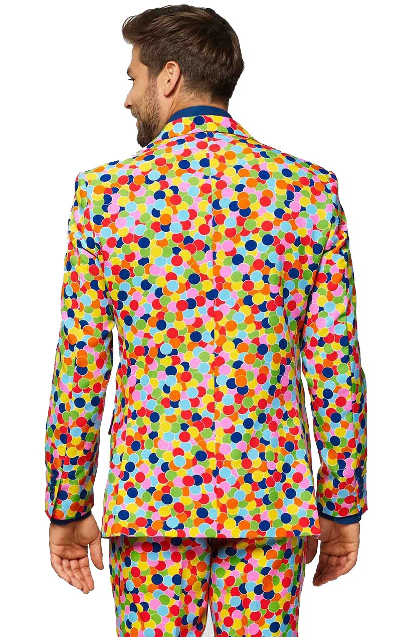 OppoSuits Mens Confetteroni Suit - Simply Fancy Dress