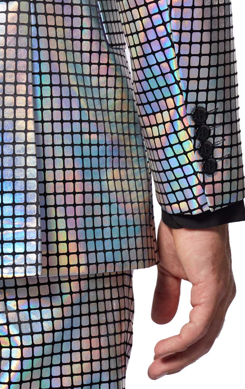 OppoSuits Mens Discoballer Suit - Simply Fancy Dress