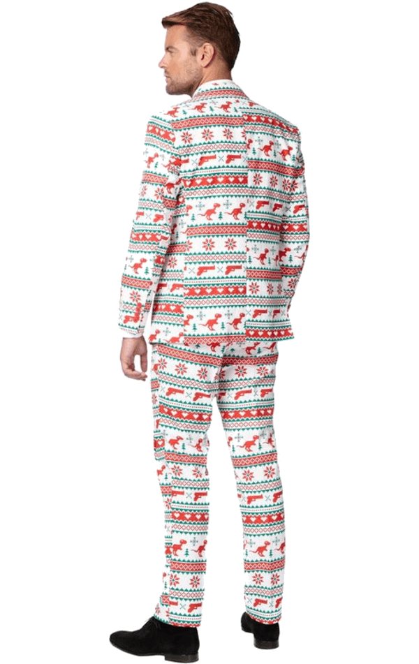 OppoSuits Mens Gangstaclaus Christmas Suit - Simply Fancy Dress