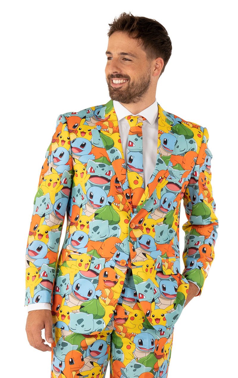 OppoSuits Mens Pokemon Suit - Simply Fancy Dress