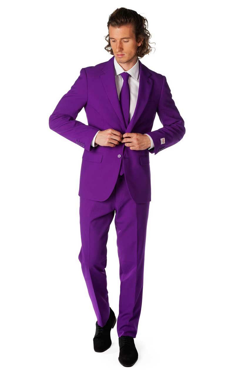 OppoSuits Mens Purple Prince Suit - Simply Fancy Dress