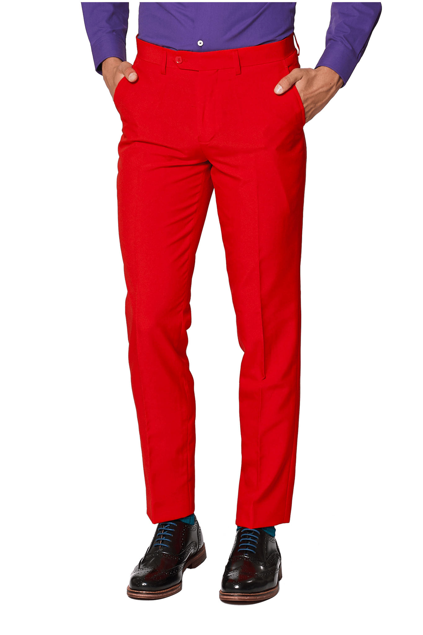 OppoSuits Mens Red Devil Suit - Simply Fancy Dress