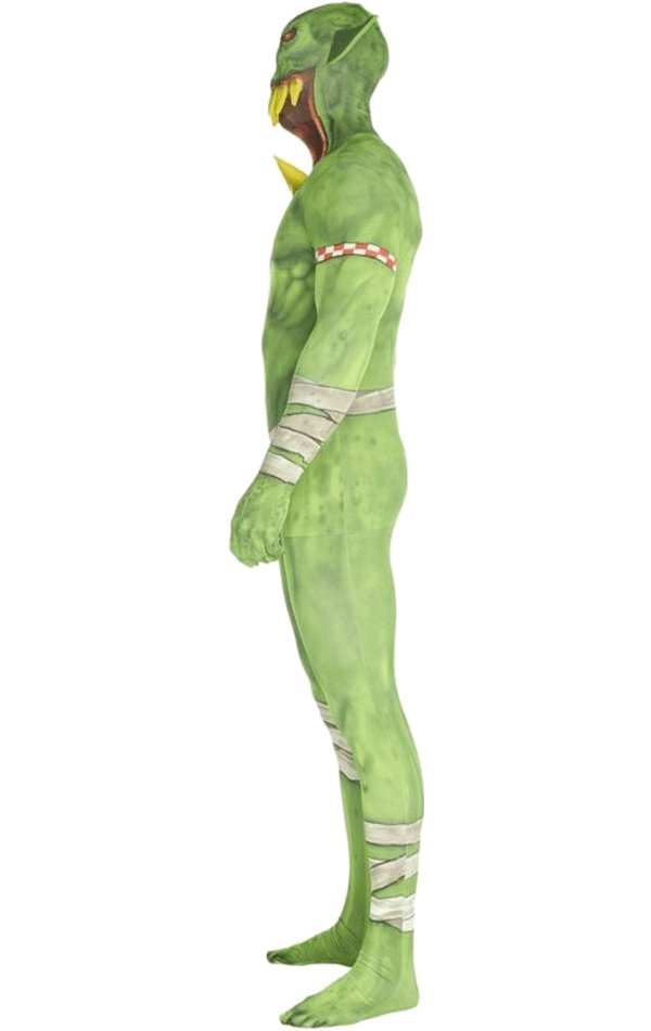 Orc Jaw Dropper Green Morphsuit - Simply Fancy Dress