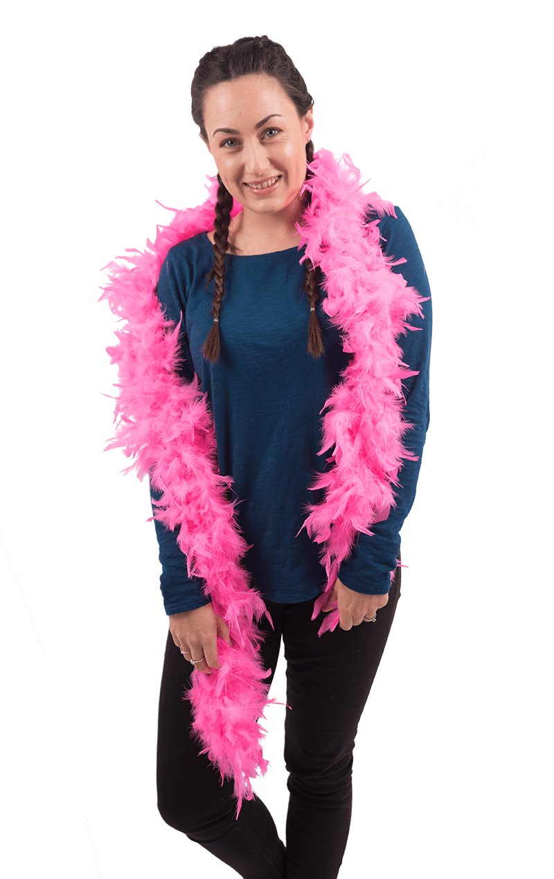 Pink Feather Boa - Simply Fancy Dress