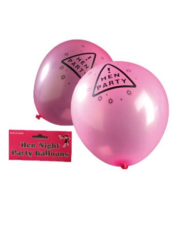 Pink Hen Party Balloons - Simply Fancy Dress