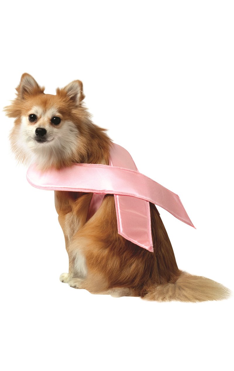 Pink Ribbon Dog Costume - Simply Fancy Dress