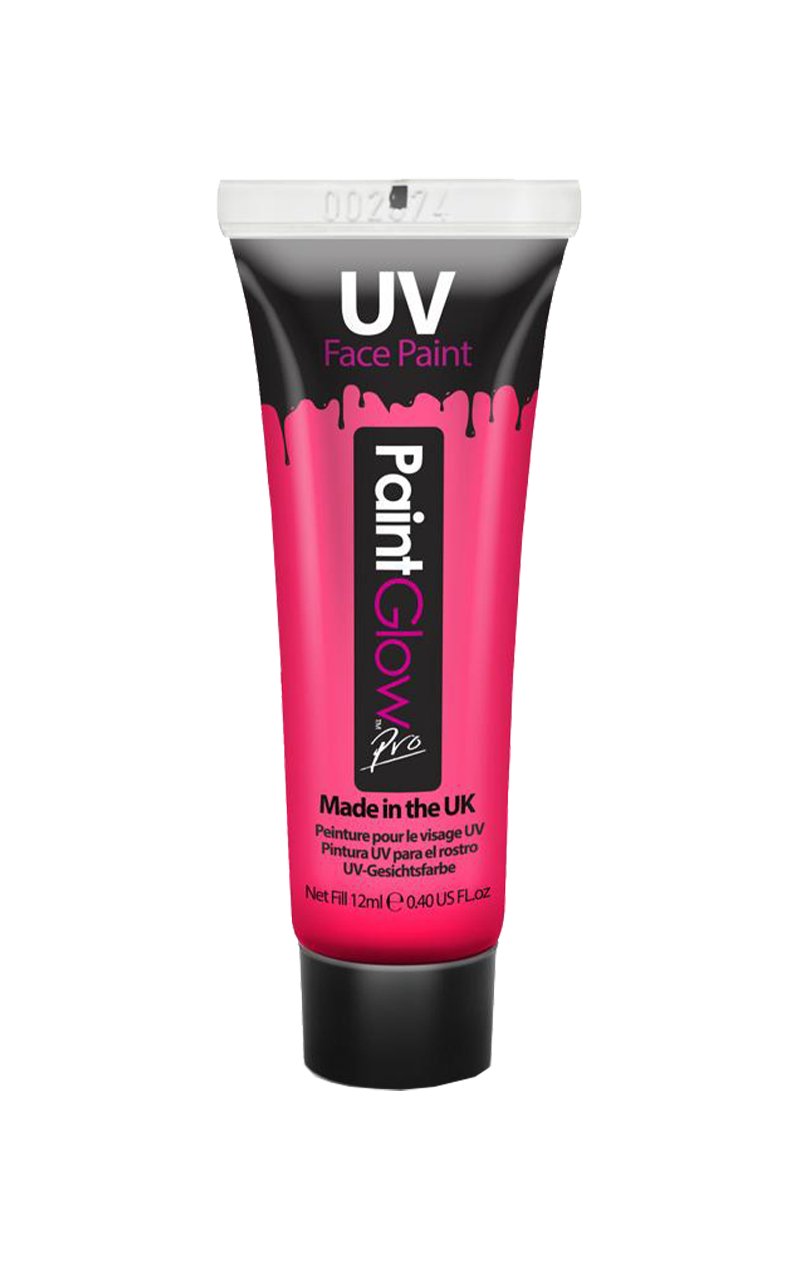 Pink UV Face And Body Paint - Simply Fancy Dress
