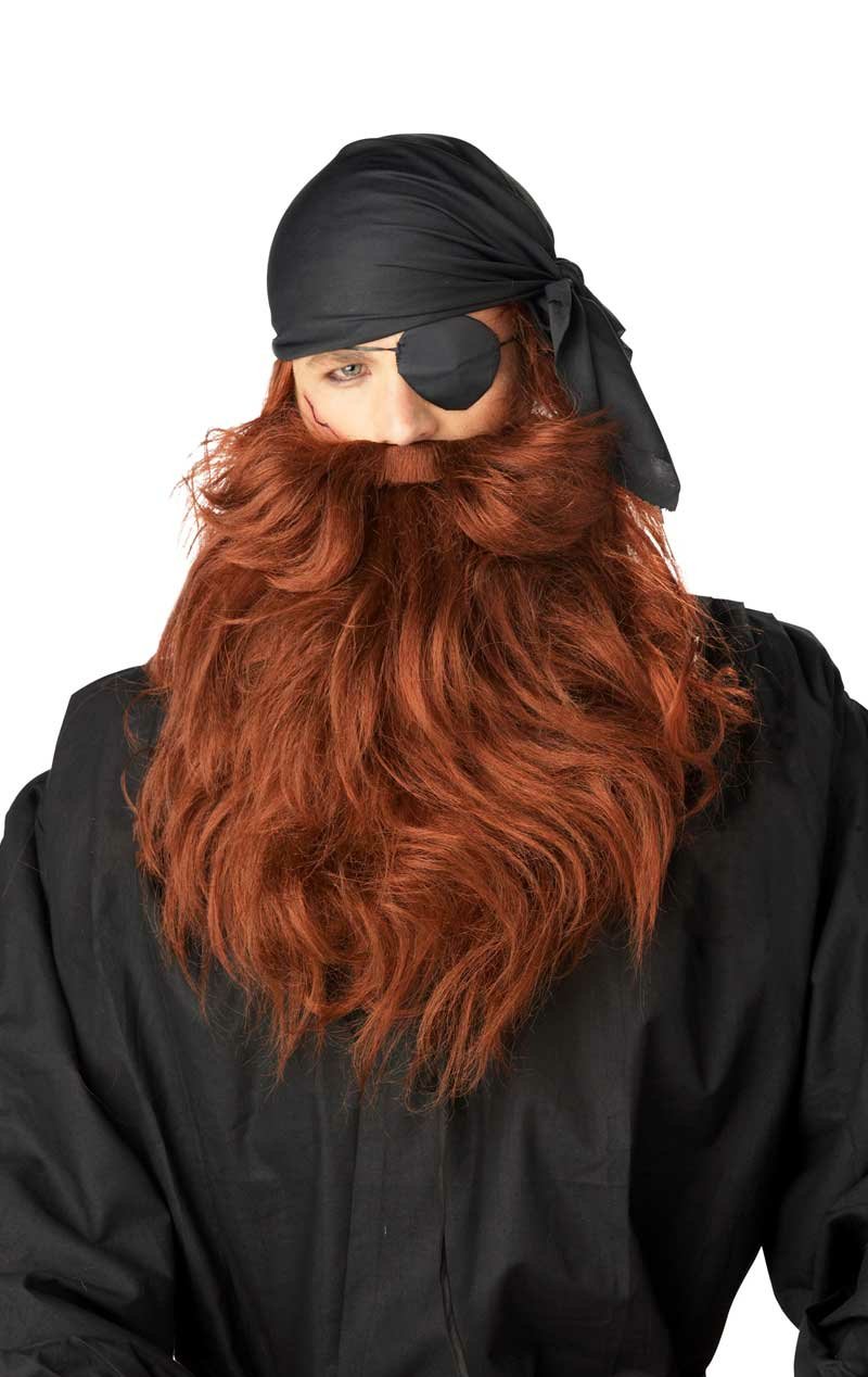 Pirate Beard & Moustache - Simply Fancy Dress